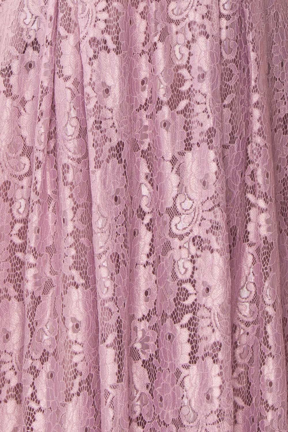 Anaick Lilac Lace A-Line Maxi Gown | Boutique 1861 9