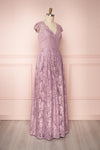 Anaick Lilac Lace A-Line Maxi Gown | Boutique 1861 3