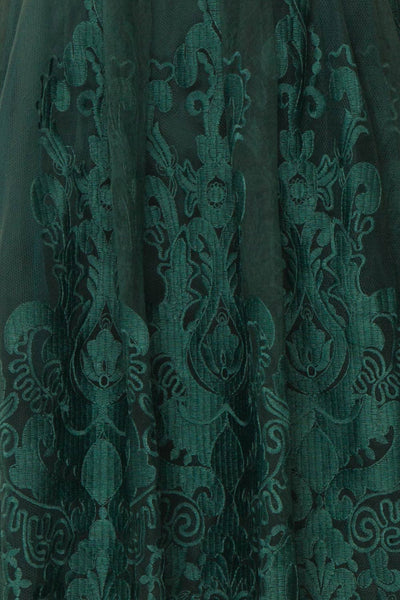 Andela Green Lace A-Line Cocktail Dress | Boutique 1861 8