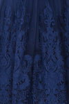 Andela Navy Blue Lace A-Line Cocktail Dress | Boutique 1861 8
