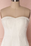 Andrieli Embroidered High-Low Bustier Bridal Dress | Boudoir 1861 2