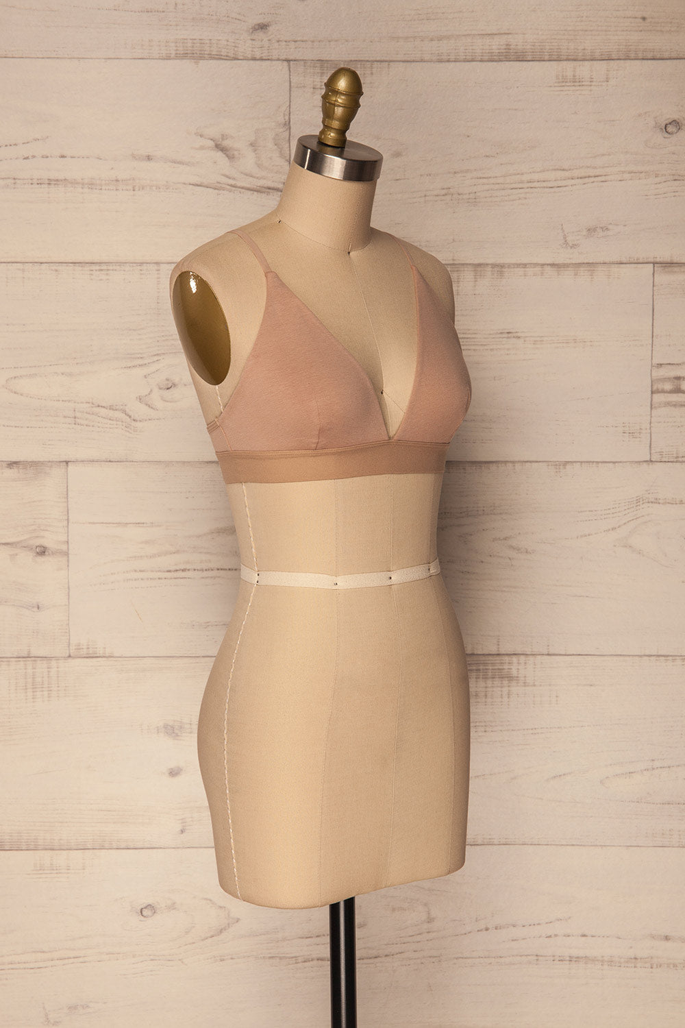 Aneby Beige Triangle Bralette | La Petite Garçonne Chpt. 2