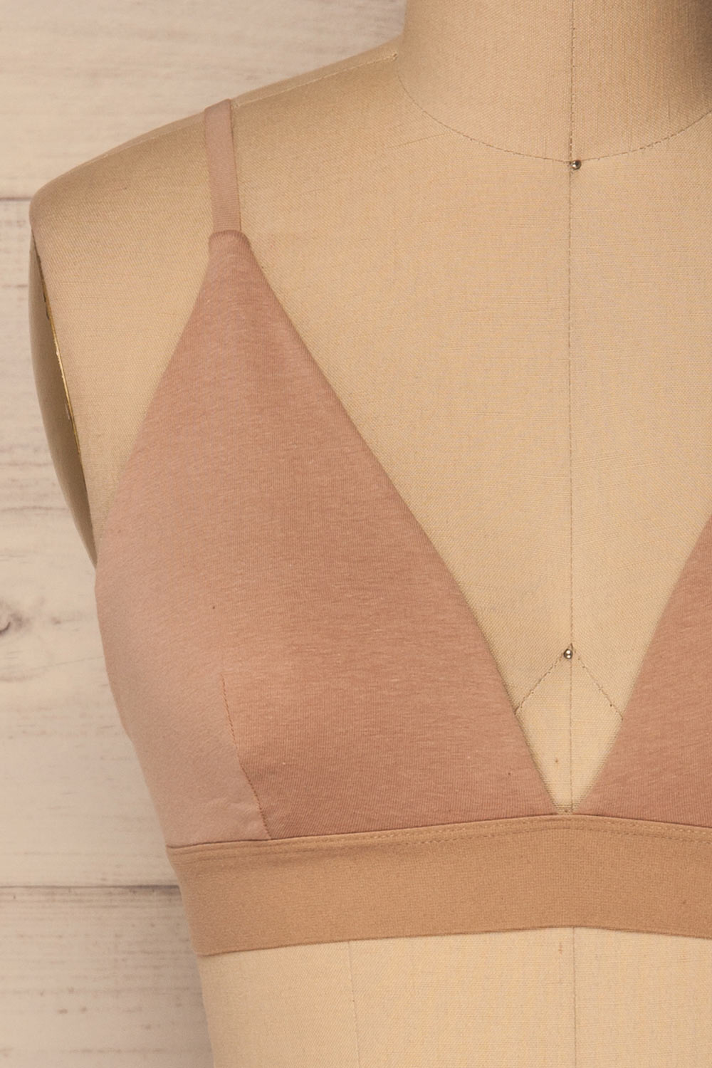 Aneby Beige Triangle Bralette | La Petite Garçonne Chpt. 2