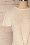 Ansen Off-White California Embroidery T-Shirt | La Petite Garçonne 7
