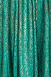 Anywa Émeraude Glitter Dress | Robe Longue fabric detail | Boutique 1861
