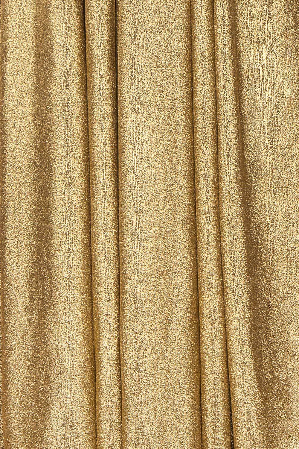 Anywa Or Gold Glitter Dress | Robe Longue fabric detail | Boutique 1861