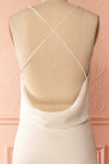 Arantza White Halter Slip Bridal Gown | Boudoir 1861