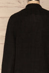 Arnhem Anis Black Knit Cardigan w/ Pockets | La Petite Garçonne back close-up