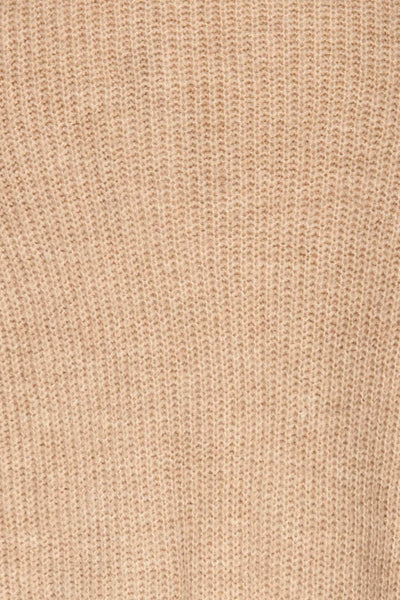 Arnhem Avoine Beige Knit Cardigan w/ Pockets | La Petite Garçonne fabric detail