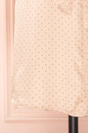 Asami Pink Polka Dot Satin Kimono | Boutique 1861 bottom