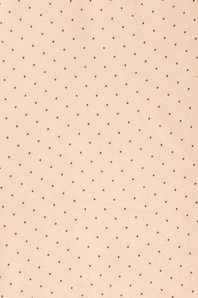 Asami Pink Polka Dot Satin Kimono | Boutique 1861 fabric