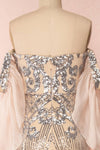 Asteria Mermaid Sequin Gown | Robe Sirène | Boutique 1861 back close-up