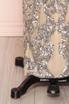 Asteria Mermaid Sequin Gown | Robe Sirène | Boutique 1861 bottom close-up