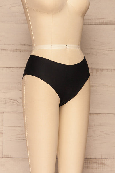 Astris Black Seamless Underwear | La petite garçonne side view