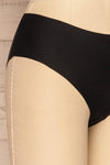 Astris Black Seamless Underwear | La petite garçonne side close-up