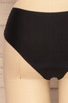 Astris Black Seamless Underwear | La petite garçonne  back close-up