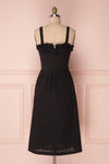 Athena Black A-Line Midi Dress | Boutique 1861 5