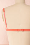 Ati Coral Orange Lace Bralette | Boutique 1861 back close-up