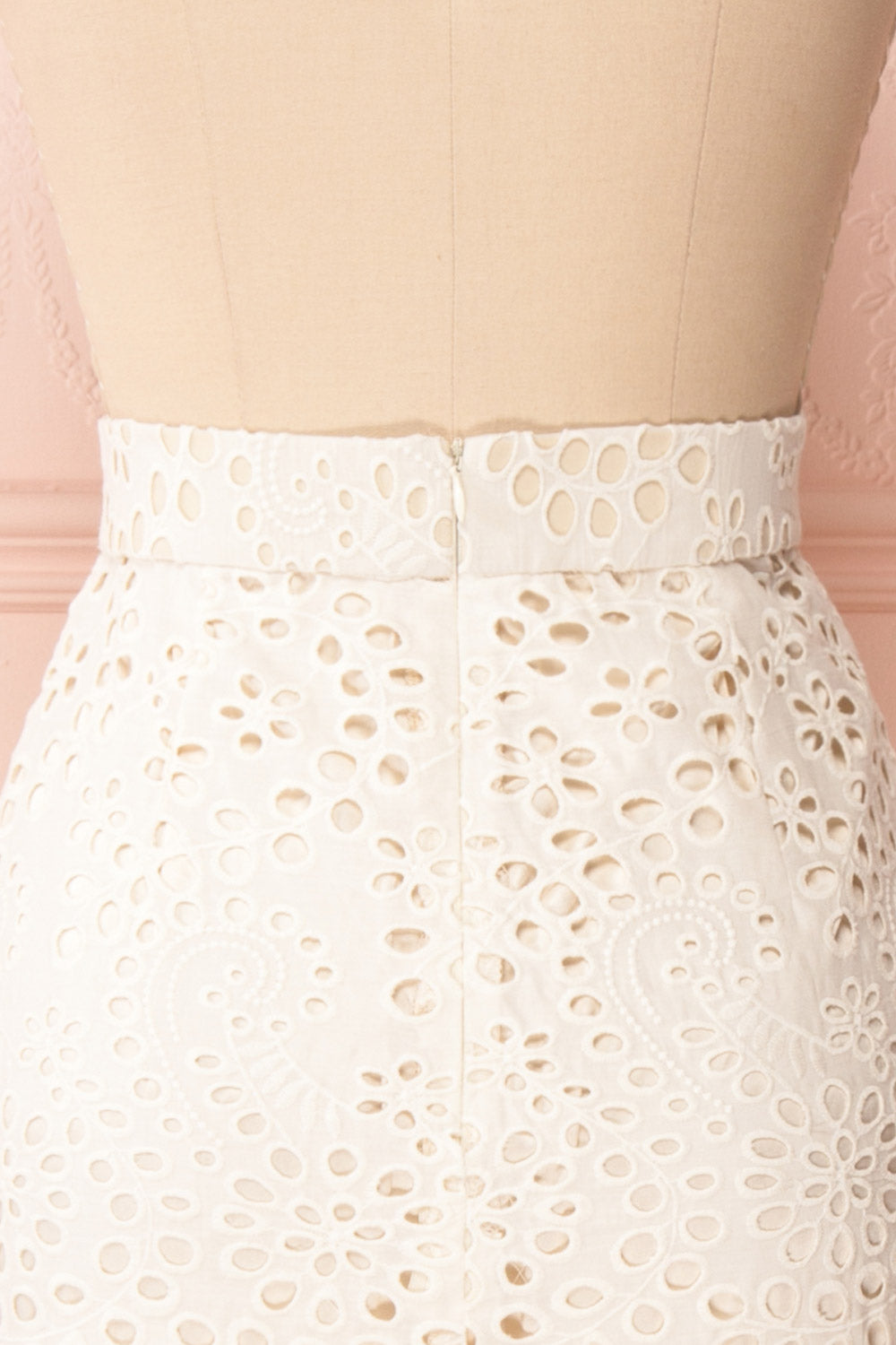 Aubane Cream Lace Skirt