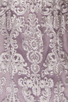 Auregane Brume Purple Lace Mermaid Bustier Dress | Boutique 1861 8