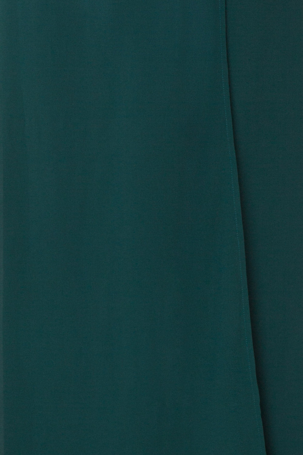 Aurelie Émeraude Green Maxi Wrap Dress | Boutique 1861 fabric detail 