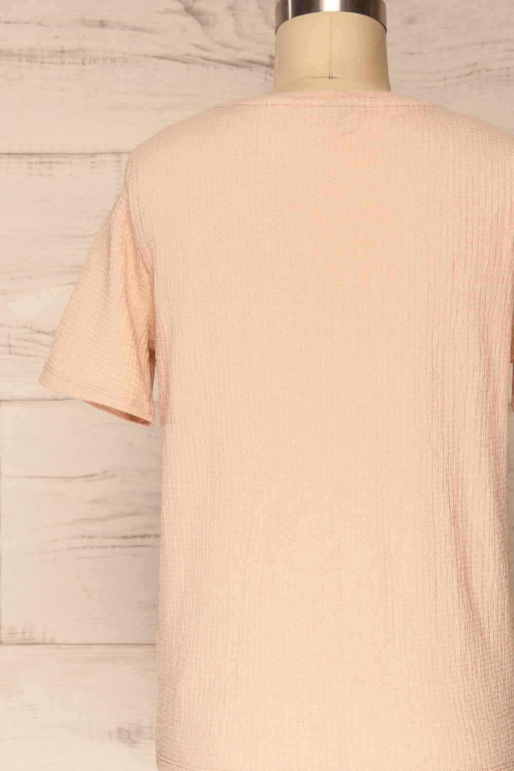 Baejon Aube Dusty Pink Crepe T-Shirt | La Petite Garçonne 6