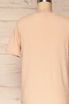 Baejon Aube Dusty Pink Crepe T-Shirt | La Petite Garçonne 6