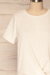 Baejon Jour White Crepe T-Shirt | La Petite Garçonne 2