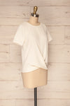 Baejon Jour White Crepe T-Shirt | La Petite Garçonne 3