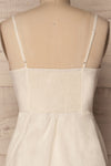 Balma Blanc White A-line Button-Up Midi Dress | La Petite Garçonne 6