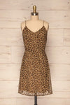 Banasur Cheetah Print A-Line Summer Dress | La Petite Garçonne 1