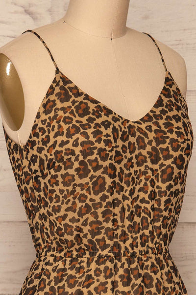 Banasur Cheetah Print A-Line Summer Dress | La Petite Garçonne 5