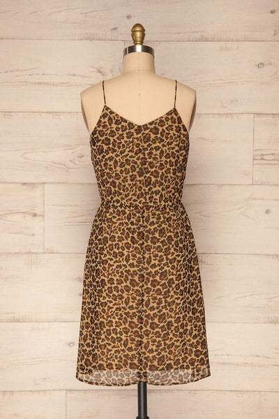 Banasur Cheetah Print A-Line Summer Dress | La Petite Garçonne 6