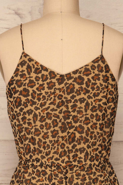 Banasur Cheetah Print A-Line Summer Dress | La Petite Garçonne 7