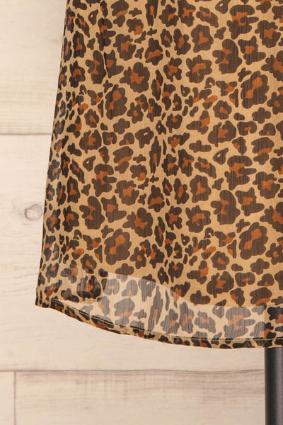 Banasur Cheetah Print A-Line Summer Dress | La Petite Garçonne 8