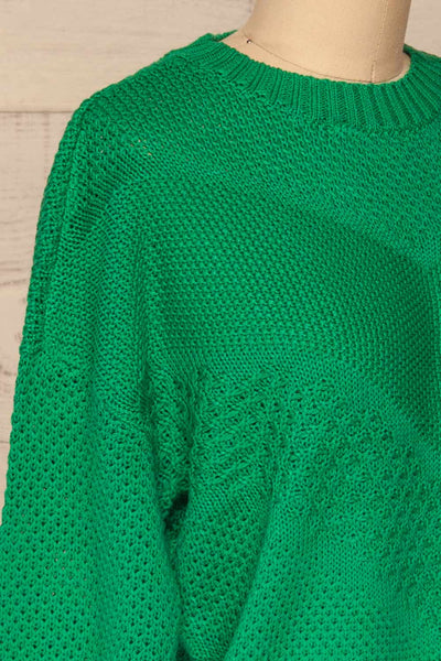 Banife Mint Green Knit Sweater | La Petite Garçonne 4