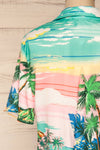 Barbados Colorful Tropical Short Sleeved Shirt | La Petite Garçonne 6