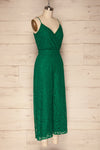 Bartasqui Emerald Green Lace Wide Leg Jumpsuit | La Petite Garçonne 3