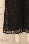 Bartasqui Onyx Black Lace Wide Leg Jumpsuit | La Petite Garçonne 7