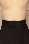 Barwang Noir Mini Skirt | Mini Jupe front close up | La Petite Garçonne