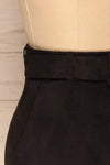 Barwang Noir Mini Skirt | Mini Jupe side close up | La Petite Garçonne