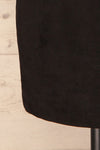 Barwang Noir Mini Skirt | Mini Jupe skirt close up | La Petite Garçonne