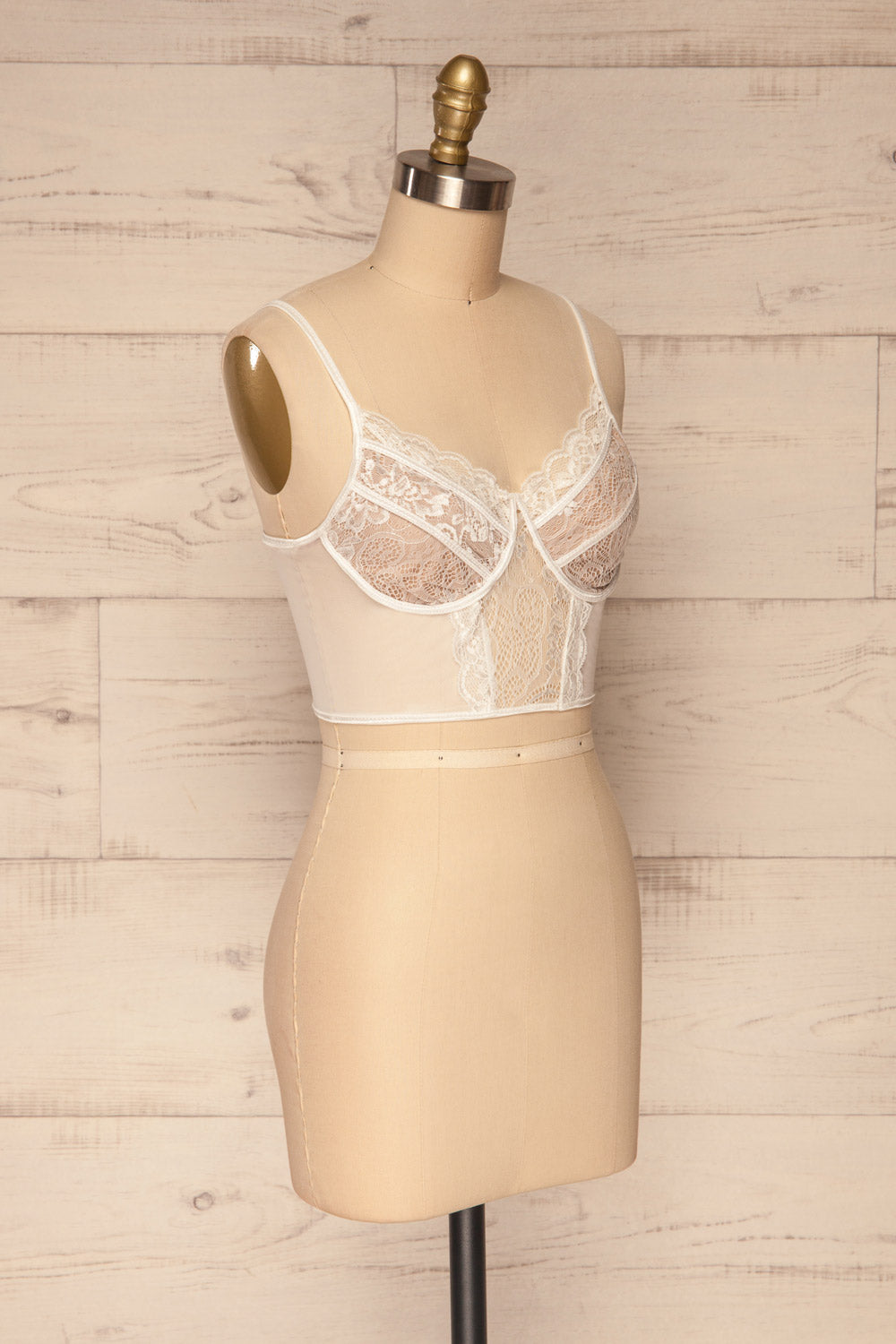 Bastia White | Lace Bralette