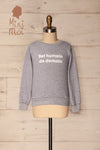 Bel Humain Kids Grey Sweater | La Petite Garçonne
