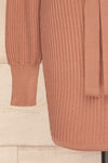 Bergame Mauve Knitted Sweater Dress | La petite garçonne bottom