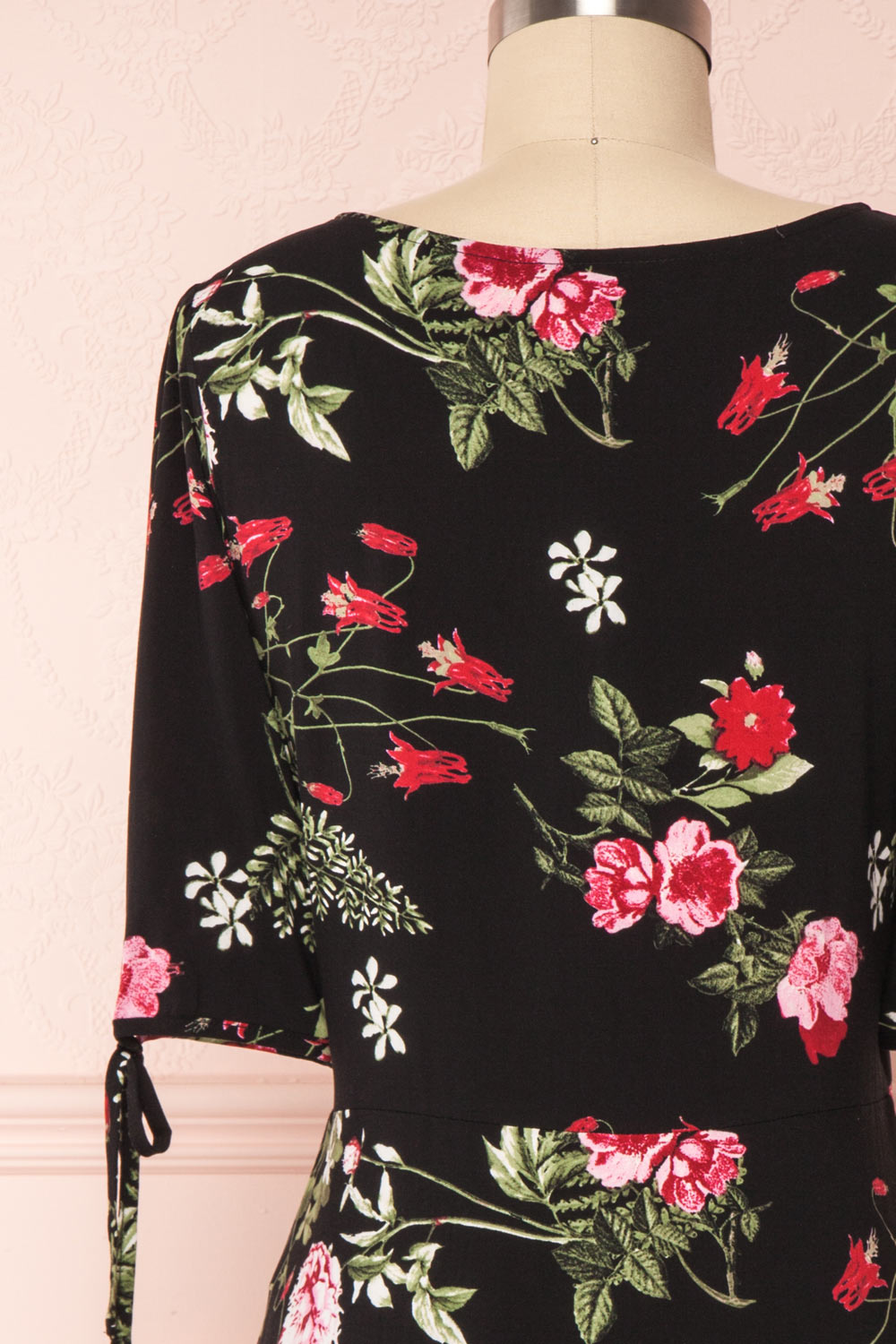 Bialystok | Black Floral Dress