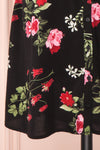 Bialystok | Black Floral Dress