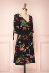 Bialystok | Black Floral Dress