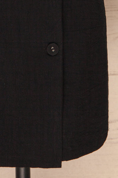Bilzen Black Short Sleeve Dress | La petite garçonne bottom