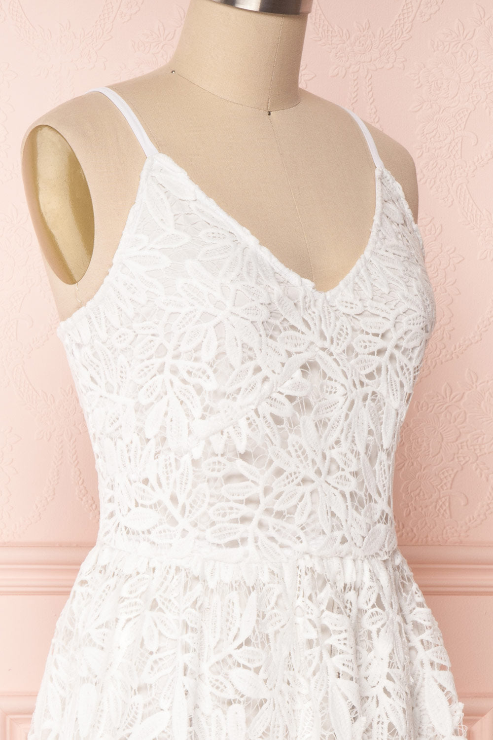  Bindi Cloud White Lace A-Line Summer Dress | Boutique 1861 4